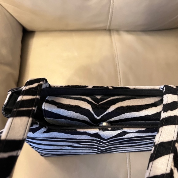 Kate Spade Black and White Zebra Shoulder Bag - Picture 3 of 5